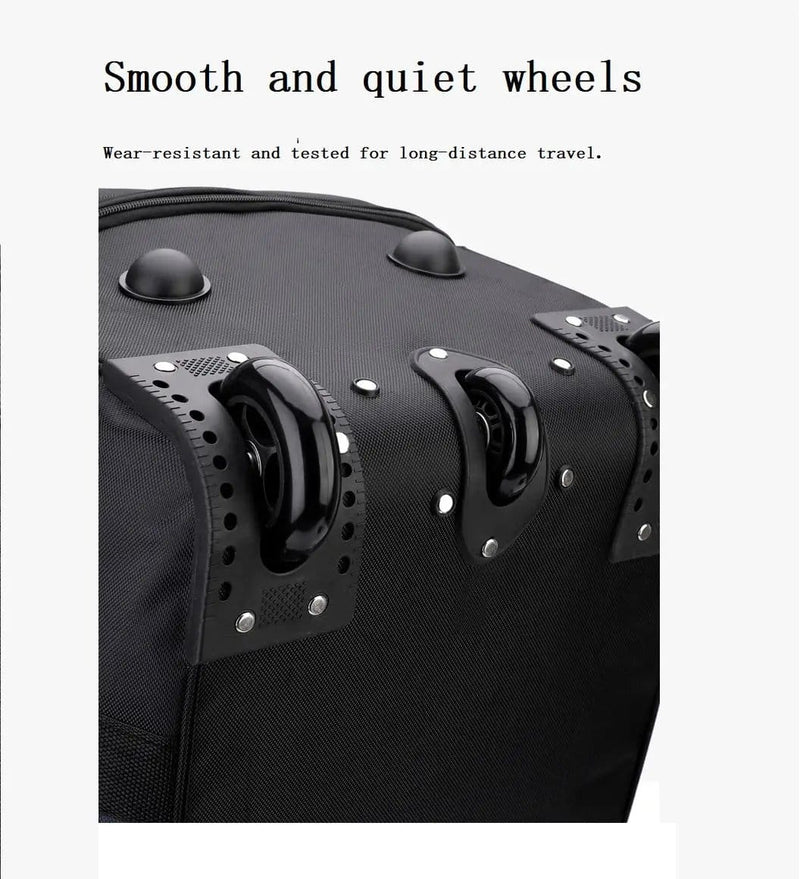 Expandable Rolling Checked-In Duffle Bag with Wheels CP1351 by ECOTREK