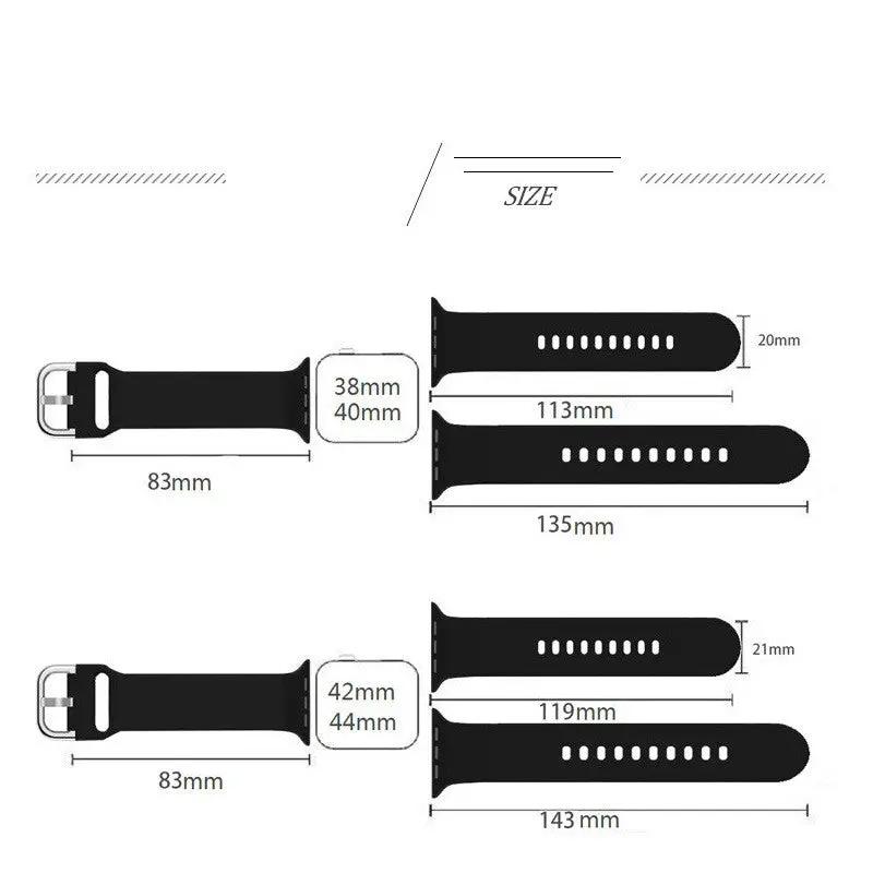 Apple Watch Band Strap 44mm 45mm 46mm(Series 10) 49mm Ultra 2 by salelink.co.nz