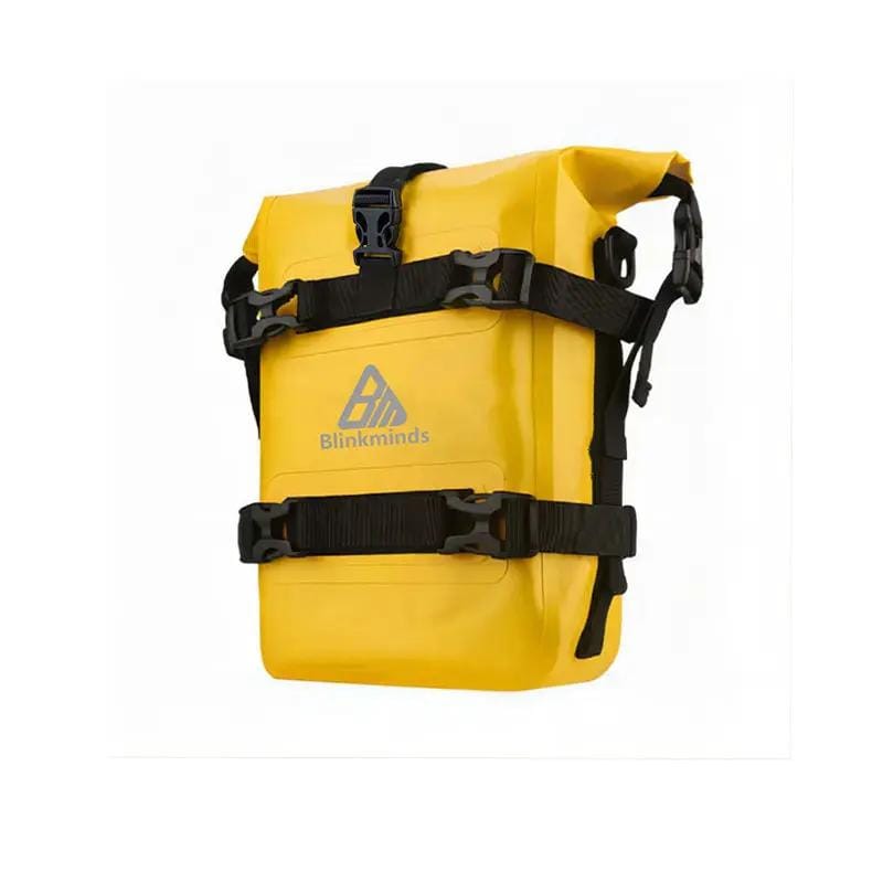 ECOTREK Motorcycle Crash Bar Bags Motorcycle Waterproof PVC Crash Bar Bag – 5–8L Roll-Top Adventure Storage Pouch BQF1125 Motorcycle Waterproof PVC Crash Bar Bag – 5–8L Roll-Top Adventure Storage Pouch BQF1125