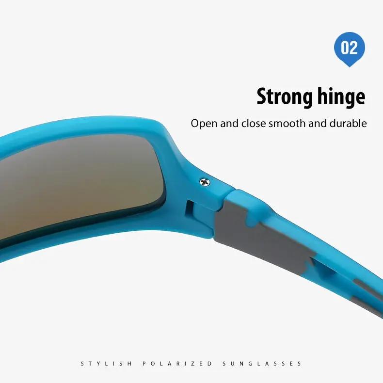 Polarized Lens Sunglasses - ORANGE by dealonline.co.nz
