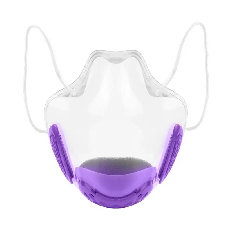 Clear Face Mouth Plastic Mask Shield Cover Filter Reusable Protection by salelink.co.nz