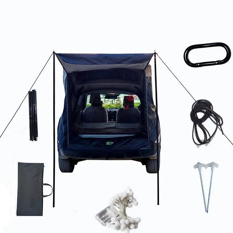 Car Trunk Tent Sunshade Rainproof Tailgate Shade Awning by salelink.co.nz