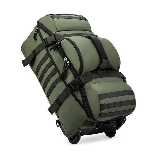 Ecotrek 80L Travel Duffel Backpack | Foldable Convertible Holdall with Hidden Straps CP7286 by ECOTREK