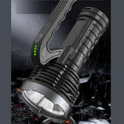 SL02 USB Rechargeable Brightness Long-rang LED Flashlight by dealonline.co.nz