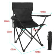 ECOTREK Lightweight Folding Camping Chair with Cup Holder TMD7156 by ECOTREK