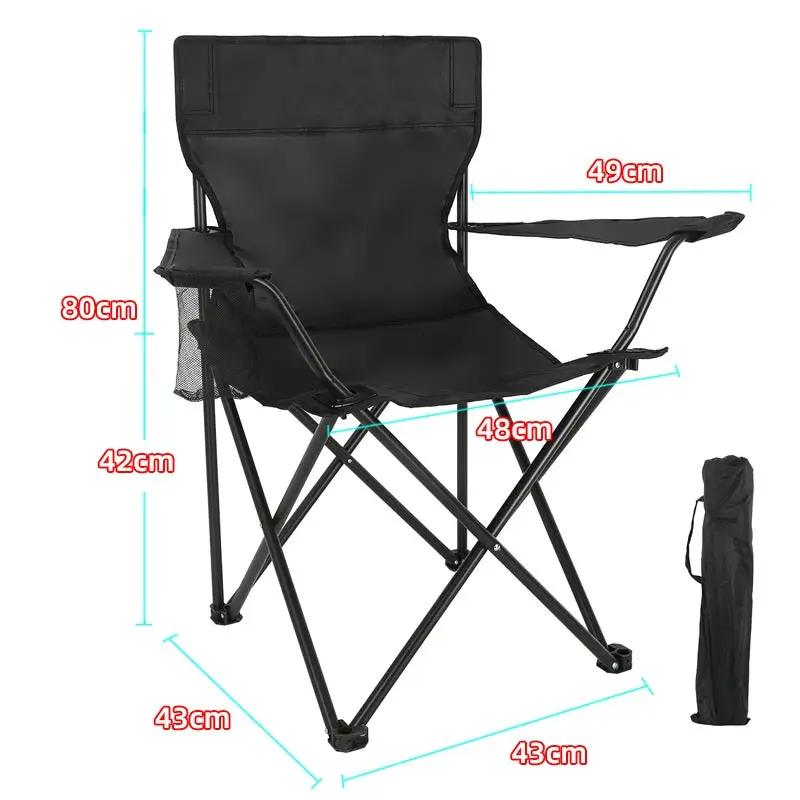 ECOTREK Lightweight Folding Camping Chair with Cup Holder TMD7156 by ECOTREK