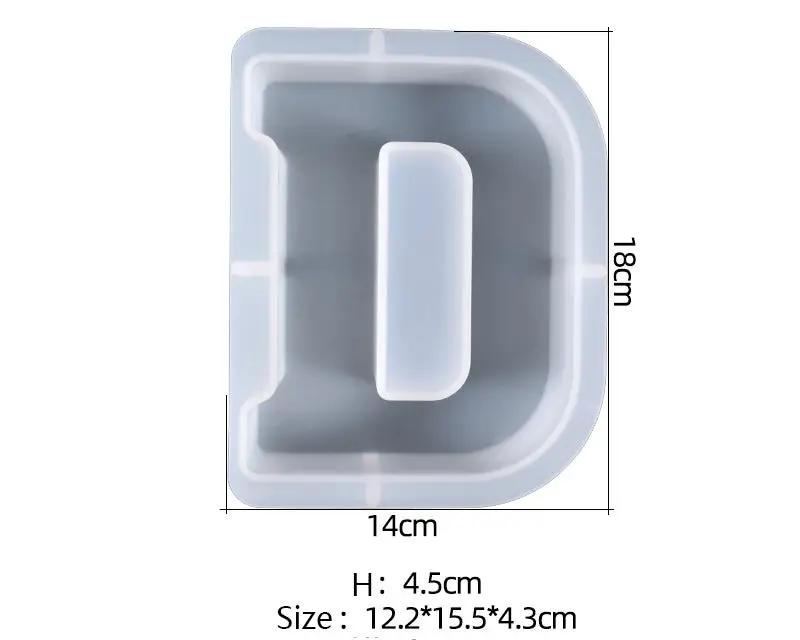 Alphabet Letter Moulds - Individual - Super Large by Resin Art NZ