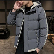 Men's Winter Jacket Grey L - 4XL by dealonline.co.nz