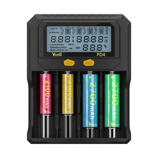 Smart Battery Charger 4 Slots by salelink.co.nz