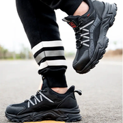 Steel Toe Work Shoes Safety Sneakers Industrial Shoes Lightweight Puncture Proof by dealonline.co.nz