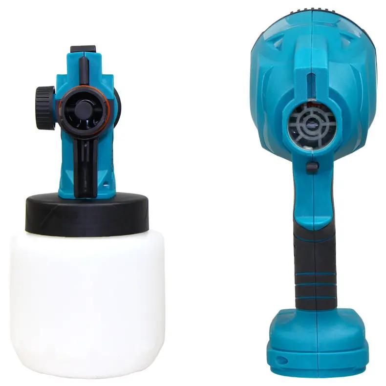 Cordless High Pressure Spray Gun Paint Sprayer Fits Makita 18V Battery by salelink.co.nz