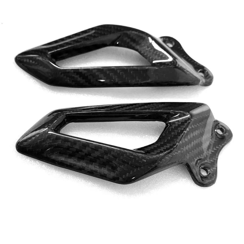 S1000RR 2023+ (Heel Guards) Dry Carbon by CARBONISE