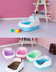 Cat Kitty Litter Tray with Scoop by dealonline.co.nz