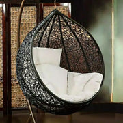 Cushion Pad Seat Set High Quality For Hanging Basket Chair - Beige by dealonline.co.nz