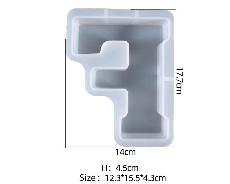 Alphabet Letter Moulds - Individual - Super Large by Resin Art NZ