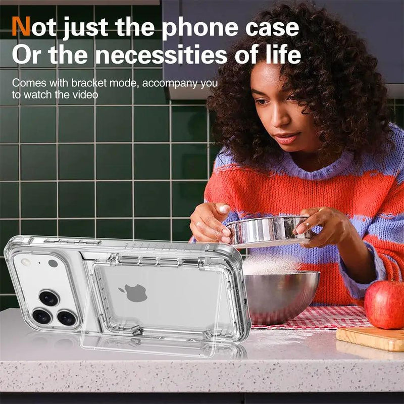 iPhone 17 Pro Case Clear Card by salelink.co.nz