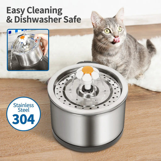 Electric Cat Pet Water Fountain by salelink.co.nz