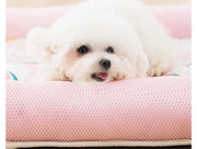 M Soft Breathable Pet Lay Cooling Mat Pad Bed For Summer Dog Cat Pup by dealonline.co.nz