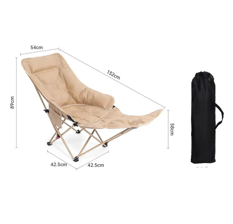 Adjustable Moon Lounge Chair – Folding Reclining Chair FY7261 by ECOTREK