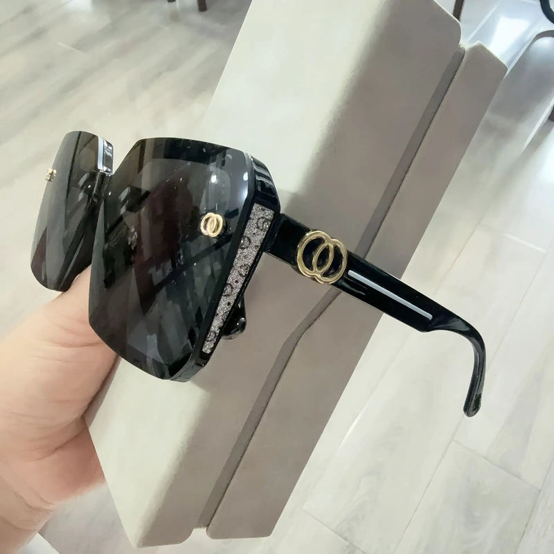 Ecotrek Oversized Square Sunglasses – UV400 Protection LX14-21 by ECOTREK