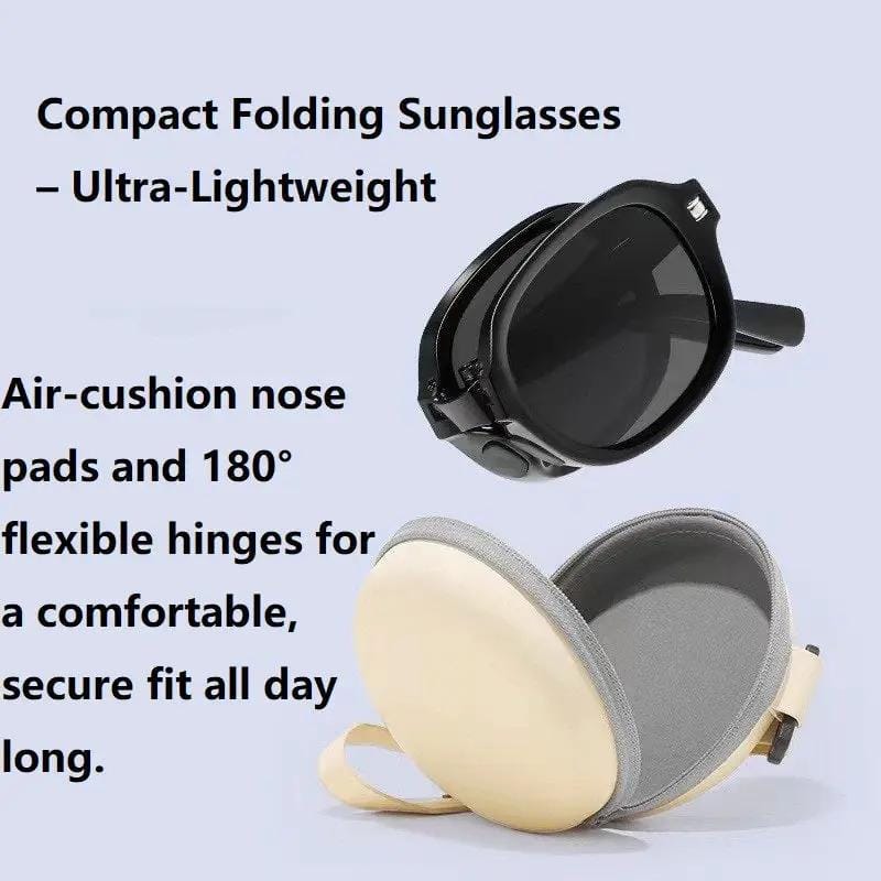 Ecotrek Polarised Folding Rectangular Sunglasses – UV380 Lightweight LX16-21 by ECOTREK