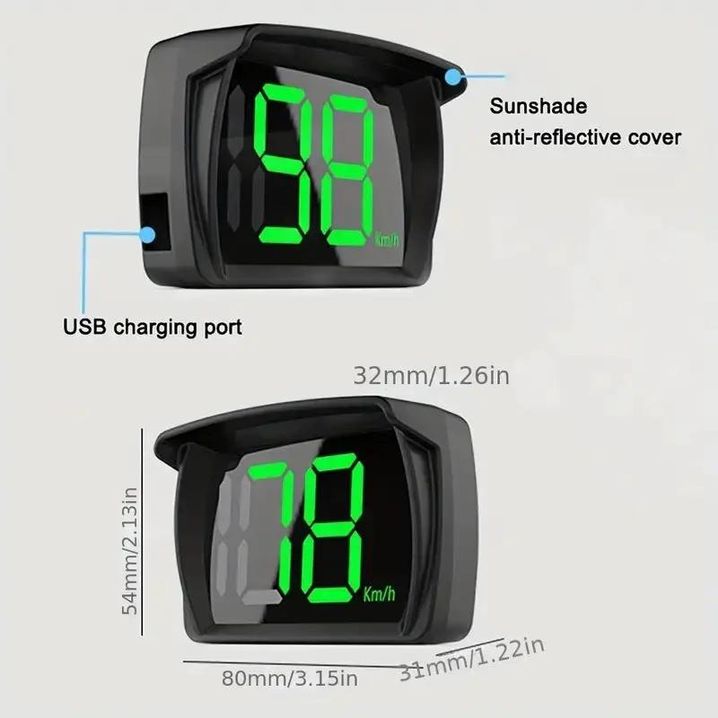 Car GPS Speedometer Hud Heads Up Display by salelink.co.nz
