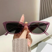 ECOTREK Cat Eye Sunglasses – Retro Fashion Small Frame Shades for Men & Women LX09 by ECOTREK
