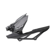 Kawasaki ZX4R (Mudguard & Chain Guard) Dry Carbon by CARBONISE