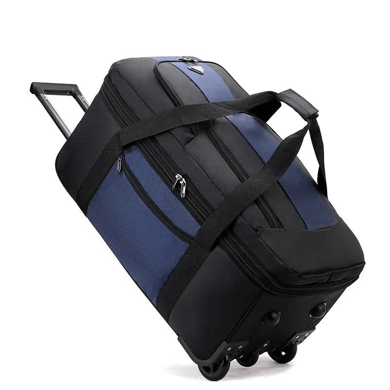 Expandable Rolling Checked-In Duffle Bag with Wheels CP1351 by ECOTREK