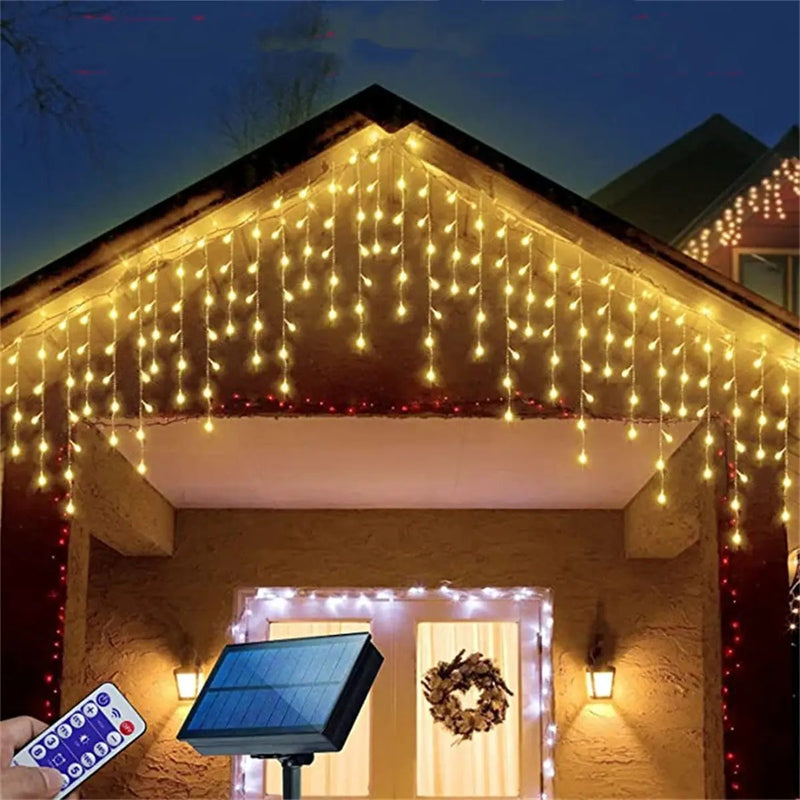 300LED 8 Modes Garden Solar Light Fairy String Lights by salelink.co.nz