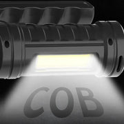 SL02 USB Rechargeable Brightness Long-rang LED Flashlight by dealonline.co.nz