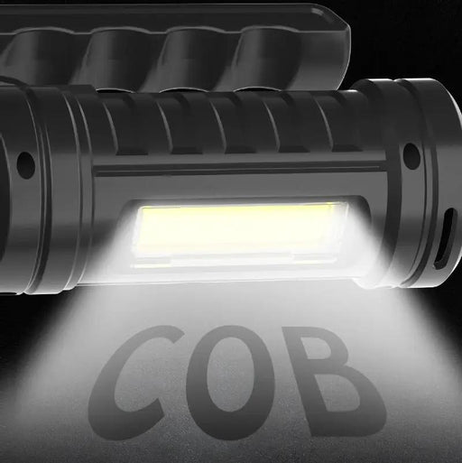 SL02 USB Rechargeable Brightness Long-rang LED Flashlight by dealonline.co.nz