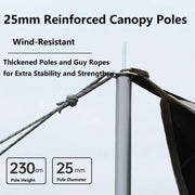 Large Butterfly-Style Blackout Canopy – Waterproof & Portable DYLF90424 by ECOTREK