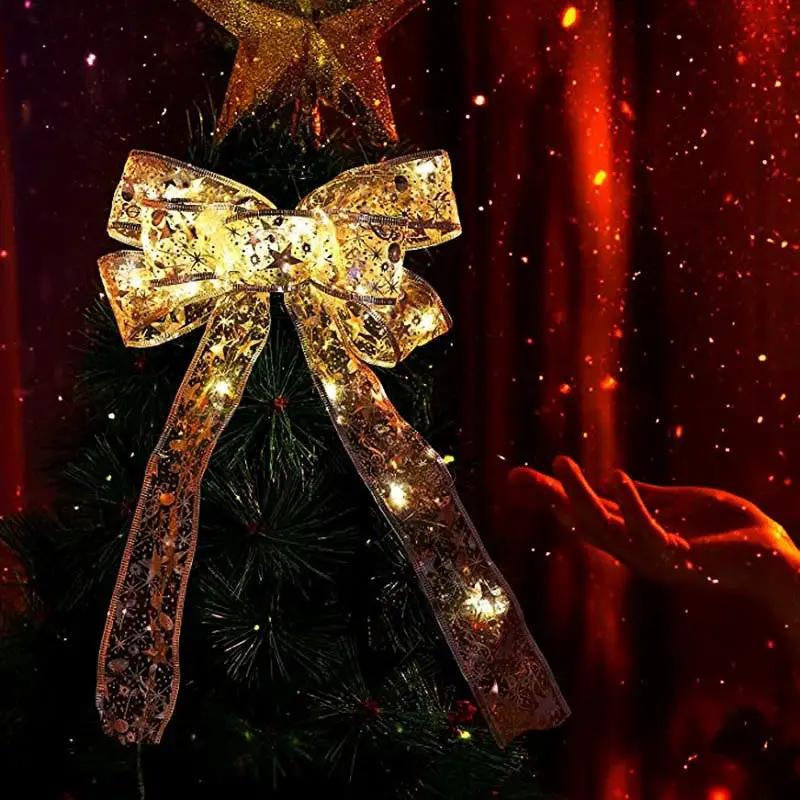 LED Gold Ribbon String Light 10M Christmas Light by salelink.co.nz