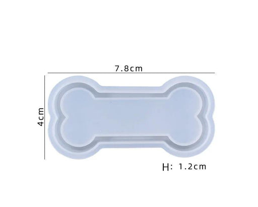 Dog Bone Tag Moulds by Resin Art NZ