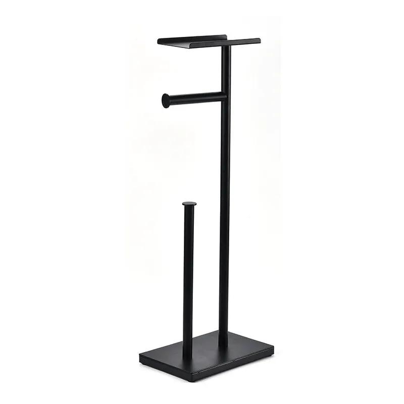 Free Standing Toilet Paper Roll Holder Stand by salelink.co.nz