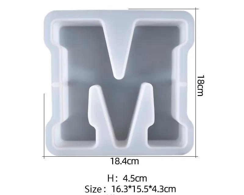 Alphabet Letter Moulds - Individual - Super Large by Resin Art NZ