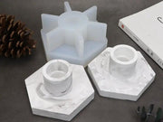 Candle Holder Moulds - 02 by Resin Art NZ