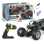 Climbing Car Rechargable Off-Road Climber R/C Car - Green by dealonline.co.nz