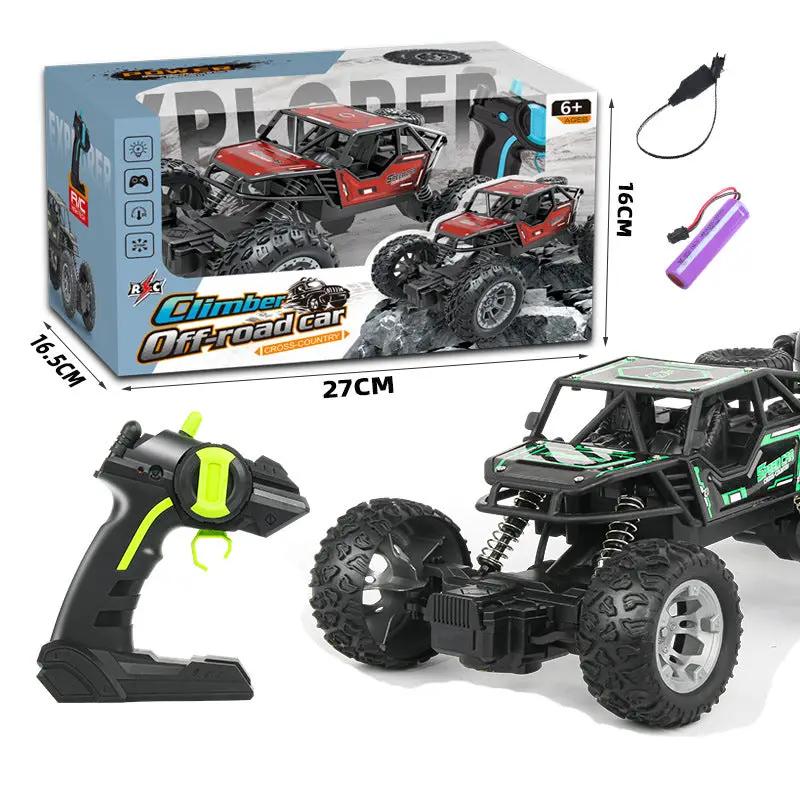 Climbing Car Rechargable Off-Road Climber R/C Car - Green by dealonline.co.nz