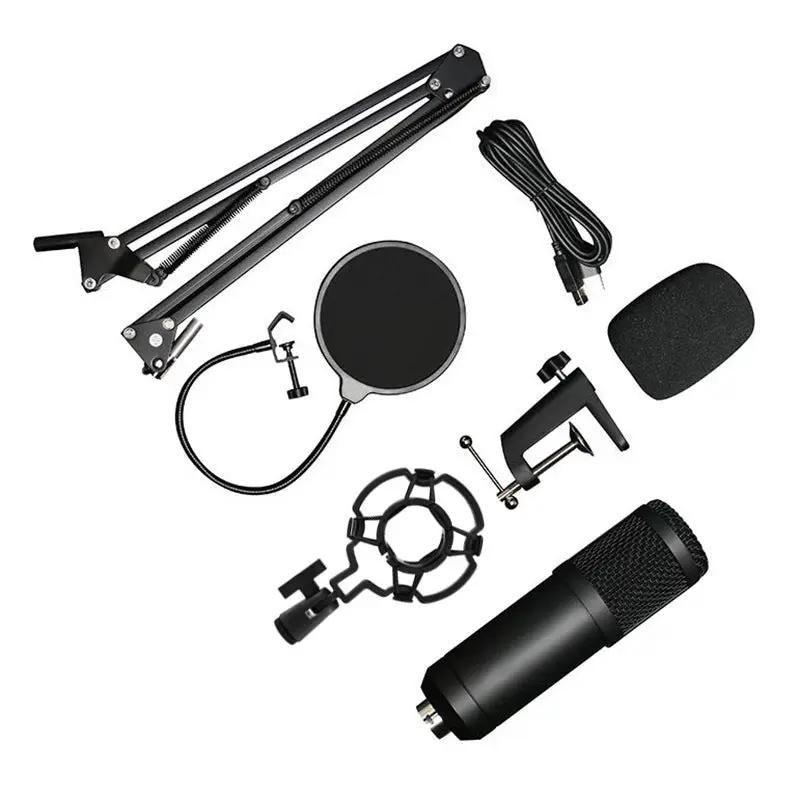 Professional PC Podcast Streaming Cardioid Condenser Microphone Kit with Boom Ar by dealonline.co.nz