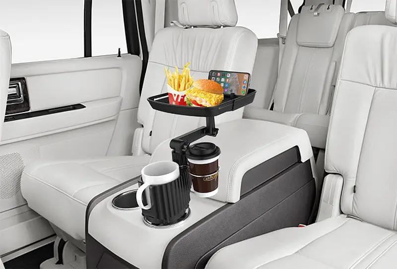 Car Cup Holder Tray Food Table by salelink.co.nz