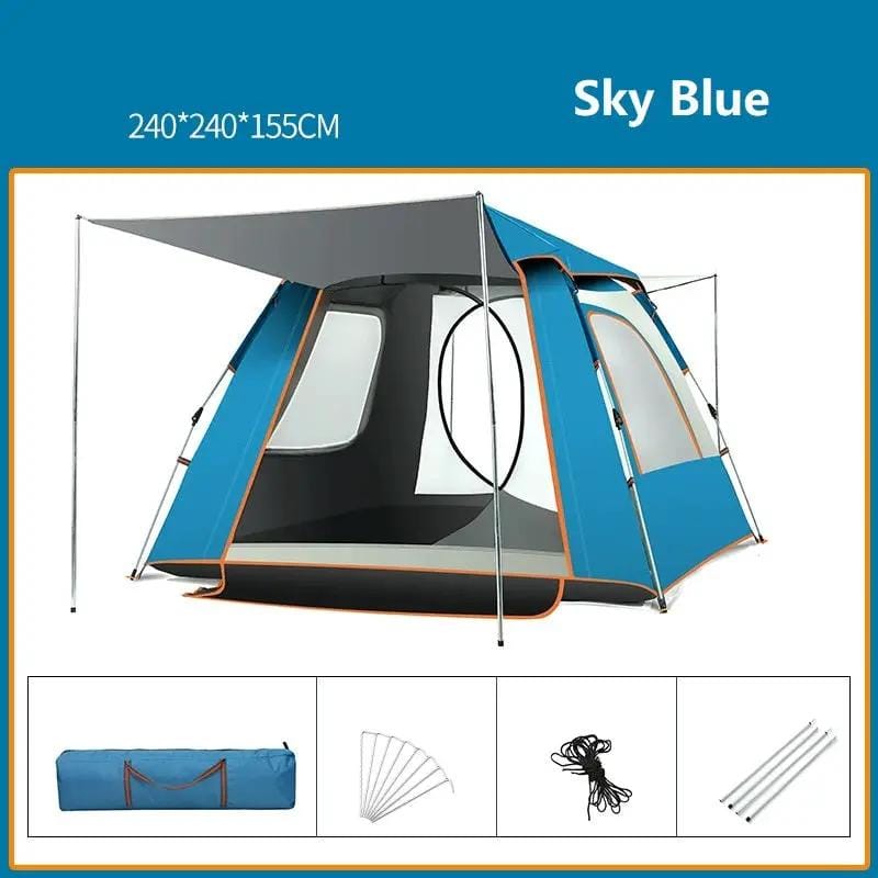 Family Tent – Lightweight & Easy to Set Up JLP74816 by ECOTREK