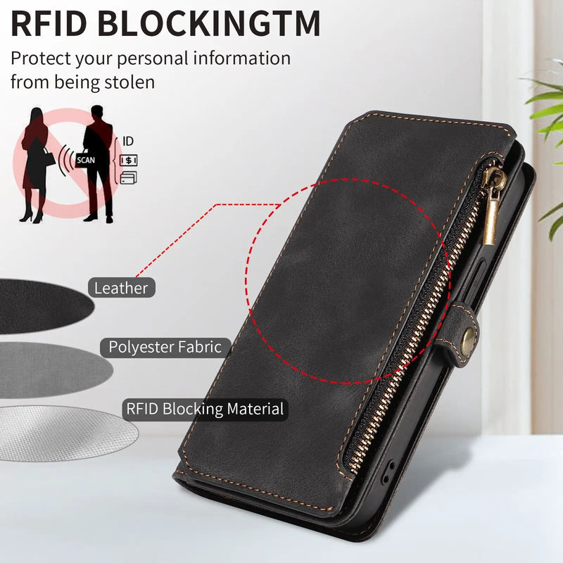 iPhone 15 Pro Max Case Wallet by salelink.co.nz