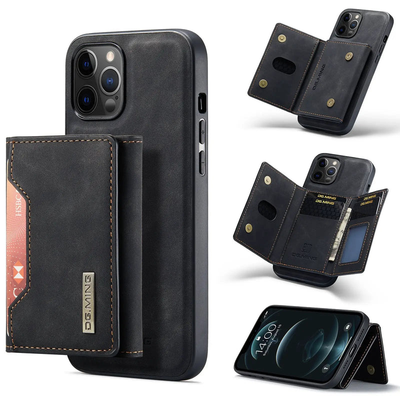 iPhone 14 Pro Max Wallet Case by salelink.co.nz