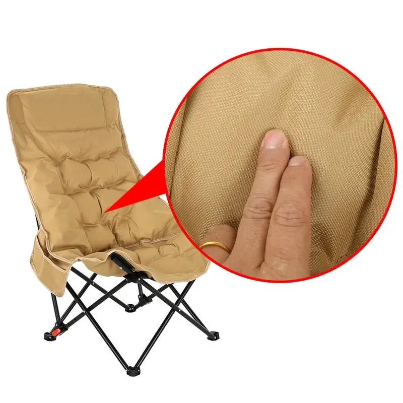 ECOTREK High-Back Padded Camping Chair – 3 Position Reclining Moon Chair TMD9284 by ECOTREK