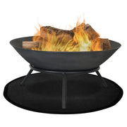 ECOTREK Fire Pit Mats ECOTREK Round Heat Resistant Fire Pit Mat Silicone Coated Fibreglass ECOTREK Round Fire Pit Mat Silicone Coated Fibreglass