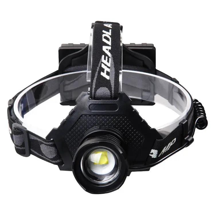 Headlamps XHP70 Super Bright Waterproof 3 x 18650 Batteris Adjustable Focus by dealonline.co.nz
