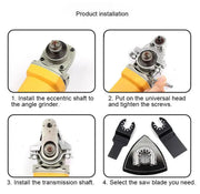 M14 Angle Grinder Converter Oscillating Tool Adapter by salelink.co.nz