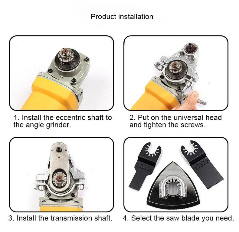 M14 Angle Grinder Converter Oscillating Tool Adapter by salelink.co.nz